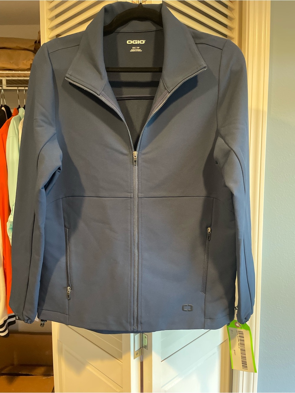 OGIO Women’s Slate Blue Full-Zip Utility Jacket